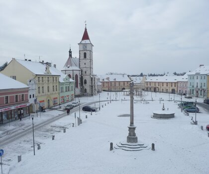 Horažďovice, Mírové náměstí. Foto: Radka Kočí, Městský úřad Horažďovice